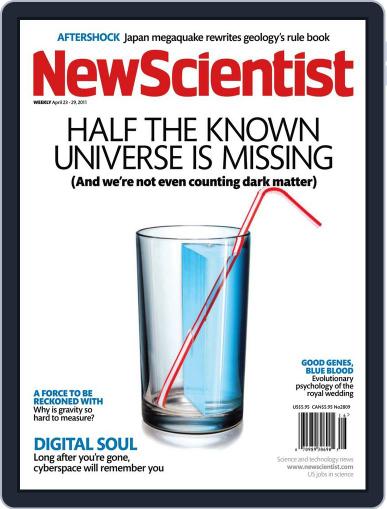 New Scientist April 22nd, 2011 Digital Back Issue Cover