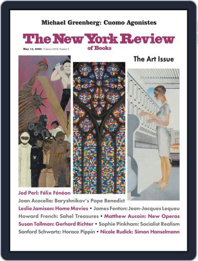 The New York Review of Books May 14th, 2020 Digital Back Issue Cover