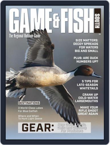 Game & Fish South December 1st, 2019 Digital Back Issue Cover
