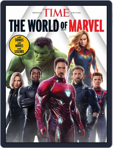TIME The World of Marvel April 16th, 2020 Digital Back Issue Cover