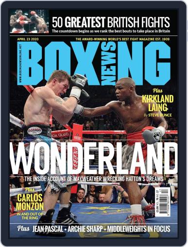 Boxing News April 23rd, 2020 Digital Back Issue Cover