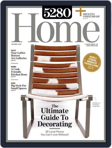 5280 Home August 1st, 2015 Digital Back Issue Cover
