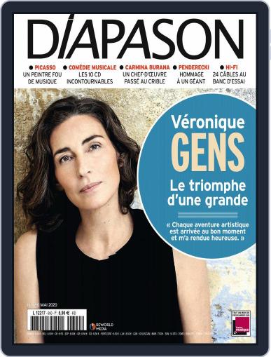 Diapason May 1st, 2020 Digital Back Issue Cover