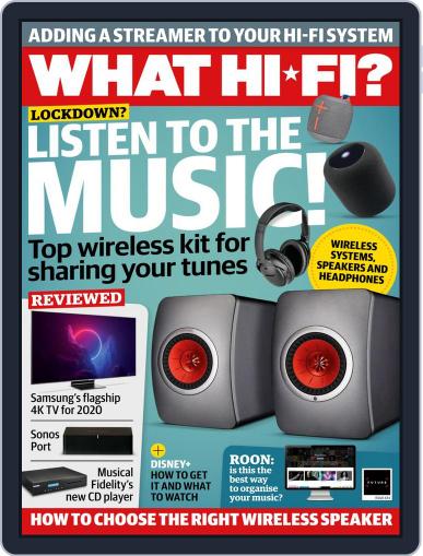 What Hi-Fi? Sound and Vision June 1st, 2020 Digital Back Issue Cover