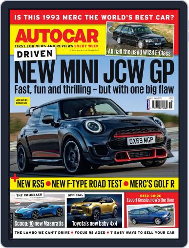 Autocar April 29th, 2020 Digital Back Issue Cover