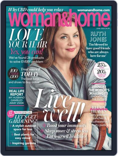 Woman & Home United Kingdom June 1st, 2020 Digital Back Issue Cover
