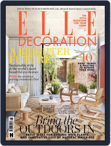 Elle Decoration UK June 1st, 2020 Digital Back Issue Cover