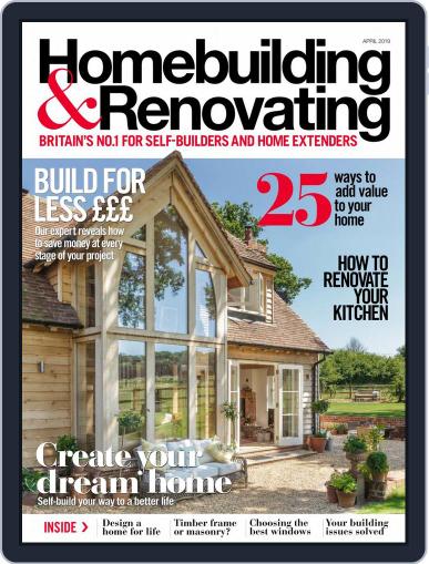 Homebuilding & Renovating April 1st, 2019 Digital Back Issue Cover