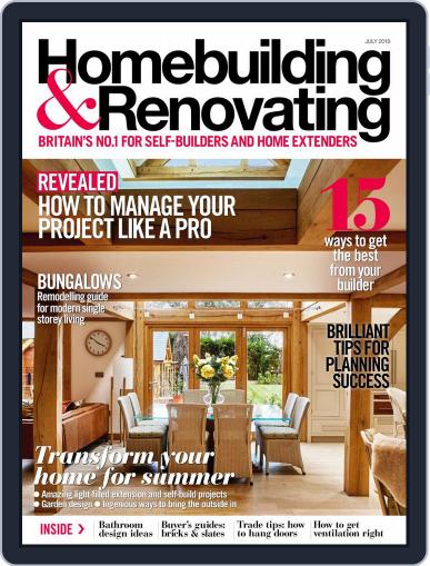 Homebuilding & Renovating July 1st, 2019 Digital Back Issue Cover