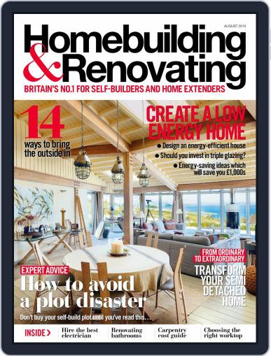 Homebuilding & Renovating August 1st, 2019 Digital Back Issue Cover