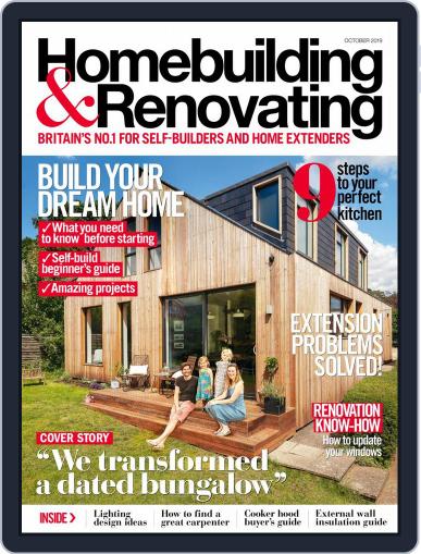 Homebuilding & Renovating October 1st, 2019 Digital Back Issue Cover