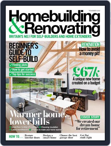 Homebuilding & Renovating November 1st, 2019 Digital Back Issue Cover