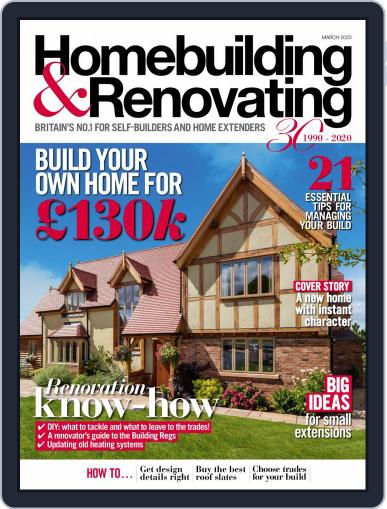 Homebuilding & Renovating March 1st, 2020 Digital Back Issue Cover