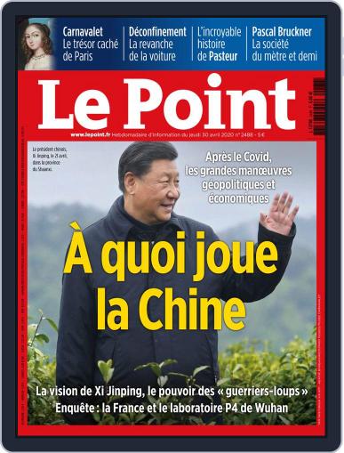Le Point April 30th, 2020 Digital Back Issue Cover