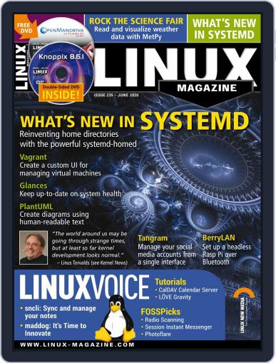 Linux June 1st, 2020 Digital Back Issue Cover