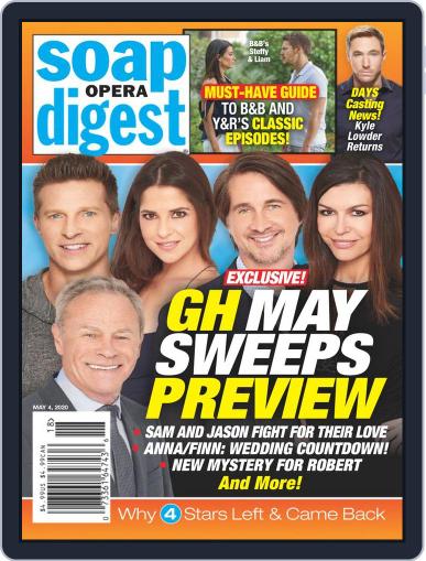 Soap Opera Digest May 4th, 2020 Digital Back Issue Cover