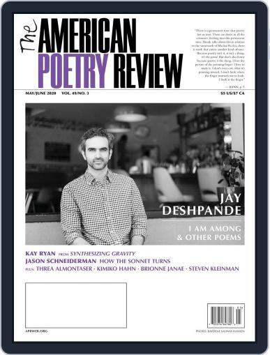 The American Poetry Review May 1st, 2020 Digital Back Issue Cover