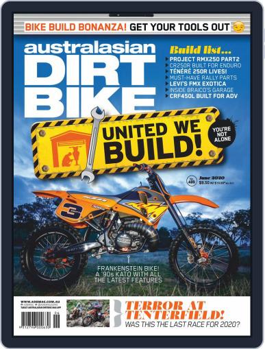 Australasian Dirt Bike June 1st, 2020 Digital Back Issue Cover