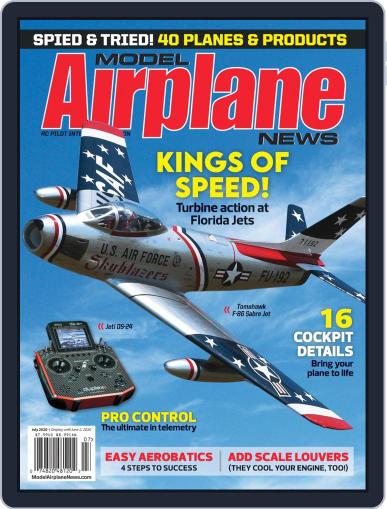 Model Airplane News July 1st, 2020 Digital Back Issue Cover