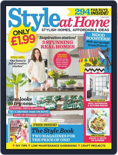 Style At Home United Kingdom June 1st, 2020 Digital Back Issue Cover