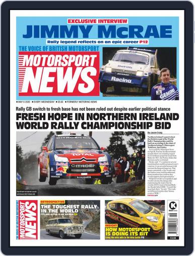 Motorsport News May 6th, 2020 Digital Back Issue Cover