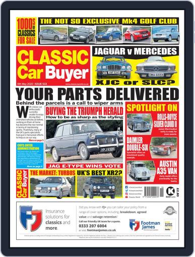 Classic Car Buyer May 6th, 2020 Digital Back Issue Cover
