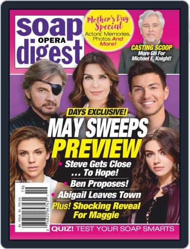 Soap Opera Digest May 11th, 2020 Digital Back Issue Cover