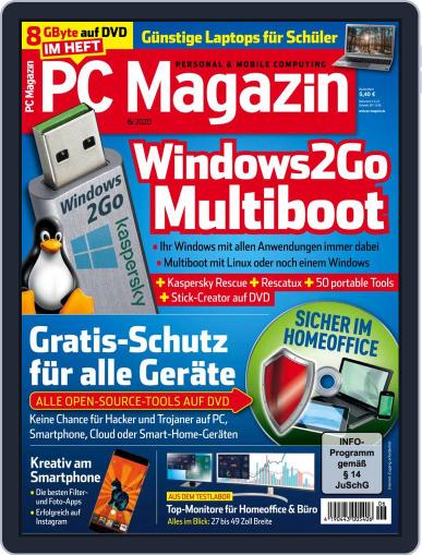 PC Magazin June 1st, 2020 Digital Back Issue Cover