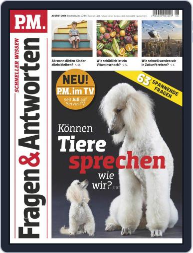 P.M. Fragen & Antworten August 1st, 2018 Digital Back Issue Cover