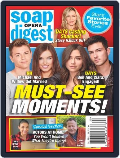 Soap Opera Digest May 18th, 2020 Digital Back Issue Cover