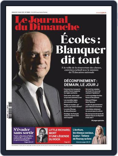 Le Journal du dimanche May 10th, 2020 Digital Back Issue Cover