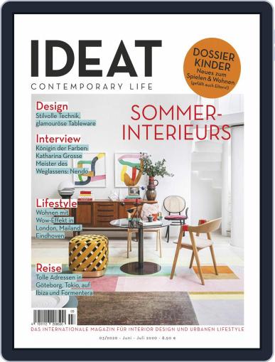 IDEAT Deutschland June 1st, 2020 Digital Back Issue Cover