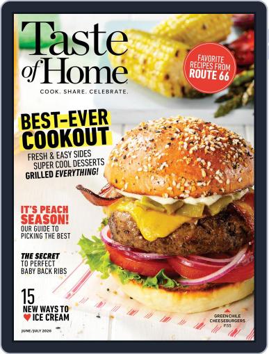 Taste of Home June 1st, 2020 Digital Back Issue Cover