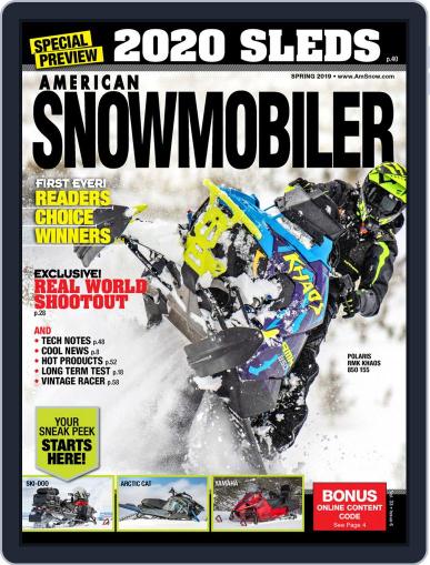 American Snowmobiler March 1st, 2019 Digital Back Issue Cover