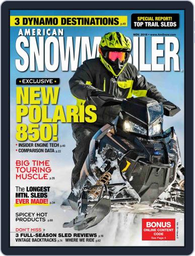 American Snowmobiler November 1st, 2018 Digital Back Issue Cover