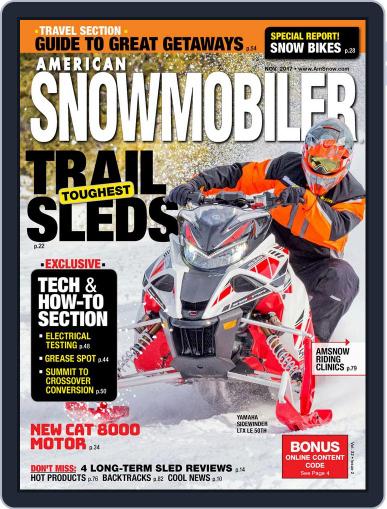 American Snowmobiler November 1st, 2017 Digital Back Issue Cover