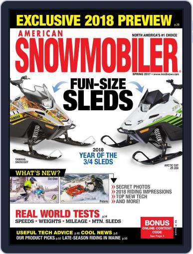 American Snowmobiler March 1st, 2017 Digital Back Issue Cover