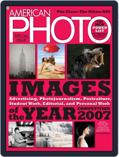 American Photo November 24th, 2006 Digital Back Issue Cover
