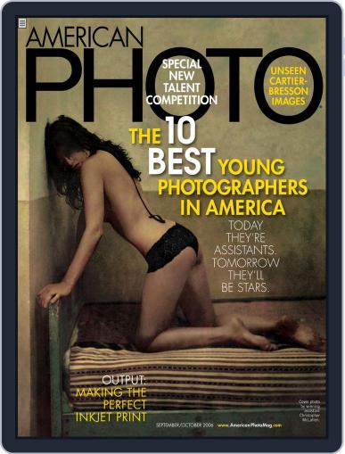 American Photo August 16th, 2006 Digital Back Issue Cover