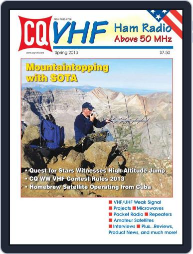 Cq Vhf May 10th, 2013 Digital Back Issue Cover