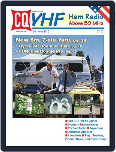 Cq Vhf August 10th, 2012 Digital Back Issue Cover