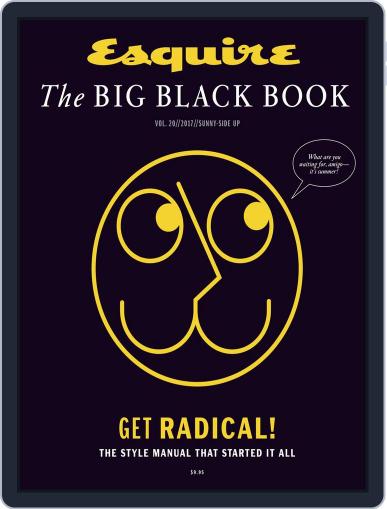 Esquire's Big Black Book April 1st, 2017 Digital Back Issue Cover