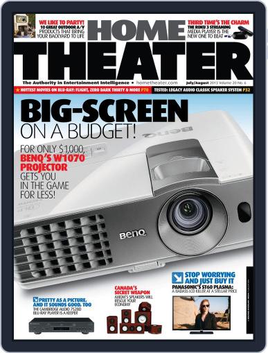 Home Theater July 1st, 2013 Digital Back Issue Cover