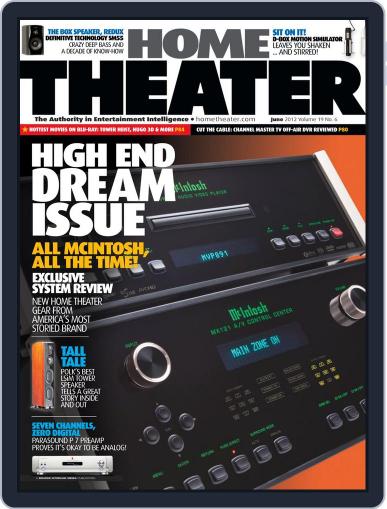 Home Theater June 1st, 2012 Digital Back Issue Cover