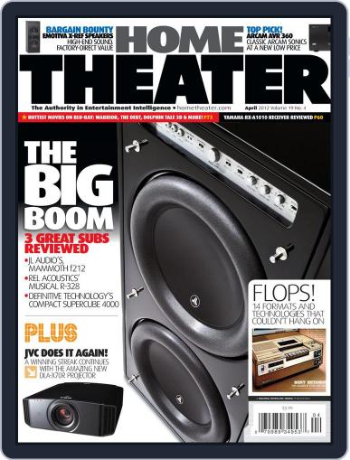 Home Theater April 1st, 2012 Digital Back Issue Cover