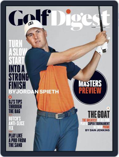 Golf Digest April 1st, 2019 Digital Back Issue Cover