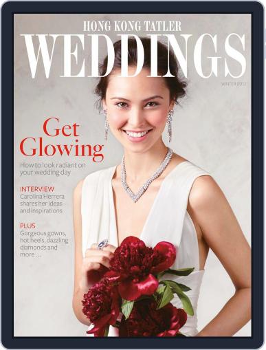 Hong Kong Tatler Weddings December 12th, 2013 Digital Back Issue Cover
