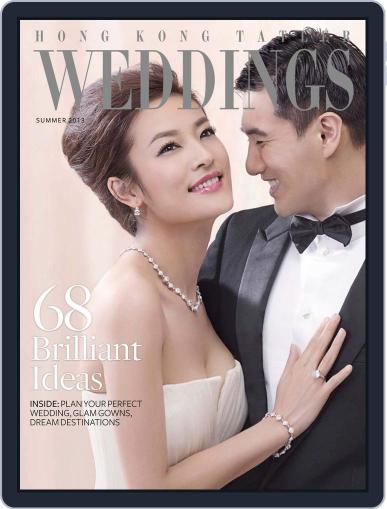 Hong Kong Tatler Weddings June 6th, 2013 Digital Back Issue Cover