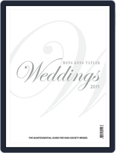 Hong Kong Tatler Weddings March 12th, 2012 Digital Back Issue Cover