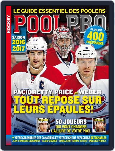 Pool Pro August 16th, 2016 Digital Back Issue Cover